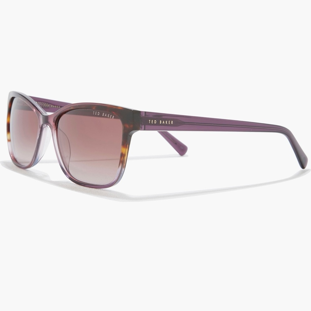 Ted Baker Two-Toned Purple Sunglasses - Picture 2 of 9